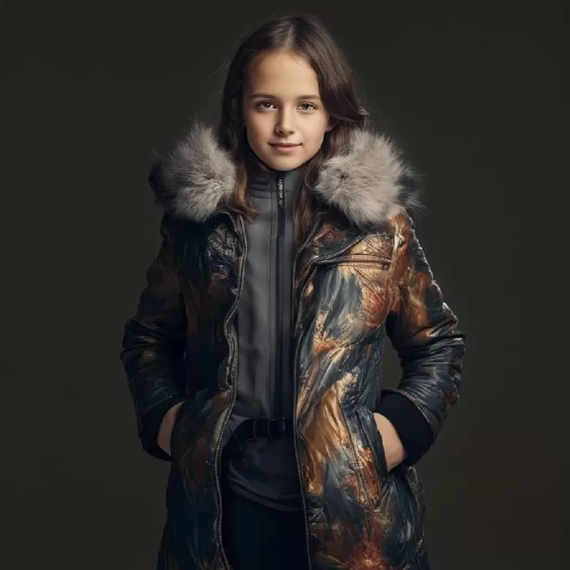 Осенняя куртка для девочки “Принцесса осень” Осенняя куртка для девочки “Принцесса осень”