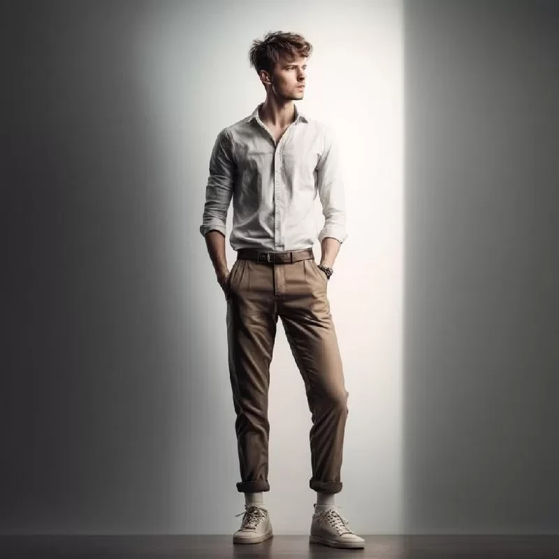 Мужские брюки-чинос Мужские брюки-чинос