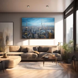 Картина “Городской пейзаж” Картина “Городской пейзаж”